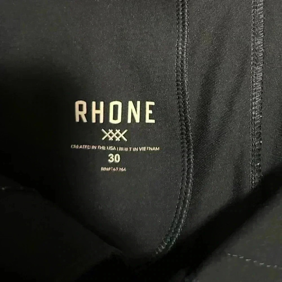 RHONE Zip Hem Commuter Blue Skinny Stretch Pants Size 30 - Picture 8 of 9